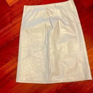 Leather Skirt